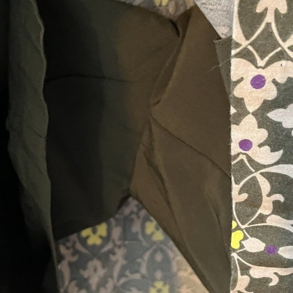 Lizgolf Athletic Skort Floral Sportswear Womens Sz 8 Olive Green Trimmed Lined - Picture 6 of 6